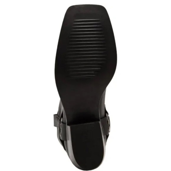 ◼️Steve Madden◼️Women’s Ruskin Engineer Black Heeled Boots  NWT - Picture 7 of 12